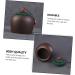Mikinona 1pc Vintage Storage Jar Tea Storage Tank Containers for Food Tea Can Tea Jar Purple Clay Sealed Jar - Buy Online on GoSupps.com