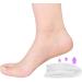 2-Pack U-Shaped Silicone Gel Heel Cups for Plantar Fasciitis & Heel Spurs - Pain Relief Foot Care - Buy Online on GoSupps.com
