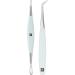 ZWILLING TWINOX Blackhead Remover Set 2 Loops and tip Tweezers for Clean Cleaning Made of Stainless Steel Mint
