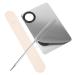 FRCOLOR 3 Sets Liquid Foundation Palette - Stainless Steel Makeup Spatula Tools for Mixing & Application | Korean Beauty - Buy Online on GoSupps.com