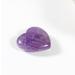 Soulnioi Mini Amethyst Heart Stone - 20mm Tumbled Worry Stone for Reiki Meditation and Stress Relief - Buy Online on GoSupps.com