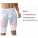 OLIns Men's High Waisted Boxers - Tummy Control Shapewear Shorts for Slimming & Compression | International Shipping - Buy Online on GoSupps.com