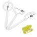 Tongue tip trainer 3-part child-tongue-tip trainer set tongue trainer for clear language oral muscle strength training device muscle training device for the lateralization of the tip of the tongue