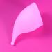 2pcs Pink Silicone Cups for Women - Soft Rubber 8x4.2 CM - Ideal for Comfort & Versatility - Buy Online on GoSupps.com