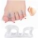 4 Pair Thumb Brace & Separator Wraps - Hallux Protector for Men & Women | Hair Straightener Holder & Thumb Splints - Buy Online on GoSupps.com