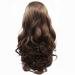 Buy Long Wavy Brown Lace Front Wig - 13x4 Heat Resistant Synthetic Hair - 26 Inch - Perfect for International Shipping - Buy Online on GoSupps.com