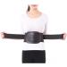 Samnuerly Leather Back Bandage Belt for Men & Women | Breathable Waist Support & Lumbar Cushion for Back Pain Relief | Small Size - Buy Online on GoSupps.com