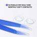 Buy SPORTS WORLD VISION Large Contact Lens Tweezers - Easy Lens Insertion & Removal Blue - International Shipping Available - Buy Online on GoSupps.com