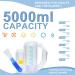 Breathing Trainer 5000ML - Lung Exerciser Device with Flow Rate Indicator | Incentive Spirometer for Adults - Improve Lung Health - Buy Online on GoSupps.com