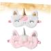FRCOLOR 2pcs Cartoon Eye Masks & Lace Gloves - Plush Sleeping Eye Covers & Night Blindfolds for Parties | Sweet Work Clothing - Buy Online on GoSupps.com