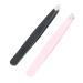 2 Piece Set Tweezers for Hair Women Flat End Tweezers for Hair Women Stainless Steel Eyebrow Tweezers Hair Removal Clips Makeup Tool