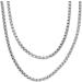 Mindful Breathing Necklace Skin Friendly Stress Relief Mindful Necklace for Everyday Wear (Steel Color) - Buy Online on GoSupps.com