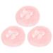 3pi ces Houppette Rafra chissante pour Houppette Peluche Douce et Compacte pour Corps Maison