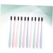 Buy Minkissy 10-Pack Soft Manual Toothbrushes - Eco-Friendly Compostable Travel & Family Cleaning Set - Buy Online on GoSupps.com