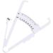 Mag Ideal Body Fat Calipers - Accurate Body Fat Test & Skin Fold Measurement Device for Weight Loss & Fitness - White - Buy Online on GoSupps.com