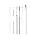 6pcs Stainless Steel Earwax Removal Kit - Reusable Ear Cleaning Tool for Men, Women, and Children - Buy Online on GoSupps.com