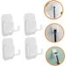Osaladi 8-Piece Razor Hook Holder - Adhesive Hooks for Mains Plug & Shaving Razor Storage - Durable White ABS Wall Container - Buy Online on GoSupps.com