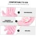 Beatifufu 1 Pair Beauty Protective Glove Tropical Headdress Moisturizing Gloves for Hand No Crease Hairpin Black Repairing Moisturizing Gloves Sebs Dry Proof Pink Women's - Buy Online on GoSupps.com