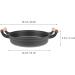 Yalych Household Frying Pan Non- Stick Pan Pancake Pan Durable Cooking Utensil Frying pan Black - Buy Online on GoSupps.com
