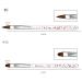 Voarge 10-Part Nail Brush Set - Art Painting & Drawing Brushes for UV Gel & Acrylic Nails - Pink Nail Art Accessories - Buy Online on GoSupps.com