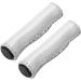 Vintage PU Leather Bike Handlebar Grips - Anti-Slip Hand-Stitched Grips for MTB, BMX, Road, Mountain Bikes - White - Buy Online on GoSupps.com