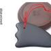 Triangle Wave Scraper | Bian Stone Gua Sha Massage Tool for Anti-Aging | Shoulder & Neck Therapy | Achieve Silky Smooth Skin - Buy Online on GoSupps.com