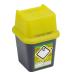 Sharpsafe 4 Litre 5th Generation Yellow/Grey -Sharps Bin Clinical Waste Disposal - Buy Online on GoSupps.com