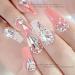 1848 Piece Glitter Stones Set - Self-Adhesive Multi-Size Nail Art & DIY Jewelry Craft - Buy Online on GoSupps.com