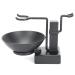 Stainless steel shaving brush holder soap dish for home shaving kit for men soap shaving brush holder shaving brush holder bowl