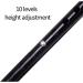 LINYUES 1 Pair Medical Forearm Crutches for Adults Lightweight Walking Crutches Adjustable Arm Crutches for Children Youth Elderly Black - Buy Online on GoSupps.com