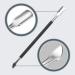Professional Grade Stainless Steel Cuticle Nipper with Pusher - Durable Manicure Tool (Black) - Buy Online on GoSupps.com