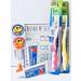 MOUTHWATCHERS Dr Plotka's Extra Soft Kids Toothbrush Gift Set - Ultra Clean, Manual Flossing Toothbrushes for Children (2 Pack) - Buy Online on GoSupps.com