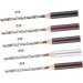 OHPHCALL 2pcs Makeup Eyebrow Pencils Double Head Eyebrow Leopard Eyeliner Pencil Eyebrow Pencil Black 1 count (Pack of 1) Brown - Buy Online on GoSupps.com