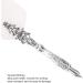 Ciglow Retro Feather Quill Calligraphy Pen Set with 5 Changeable Tips - European Style Gift Pen (White) - Buy Online on GoSupps.com