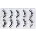 LASGOOS 5 Pairs 3D Real Mink False Eyelashes - 100% Siberian Mink Fur Luxurious Natural Look D108 - Buy Online on GoSupps.com
