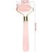 Jade & Rose Quartz Massage Roller - Facial & Body Skincare Tool for Relaxation & Firming | Slimming Crystal Roller - Buy Online on GoSupps.com