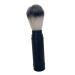 Fenteer shaving brush cream-soap brush for father husband razor accessories nylon bristles metal handle for trips hairdressing salon at home