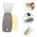 FOMIYES Ensemble De 3 Outils De Nettoyage De Brosse Cheveux Ergonomiques 2 En 1 Pour Enlever Les Poils Mouill s 11.50X6.50X1.00CMx3pcs gris clairx3pcs - Buy Online on GoSupps.com