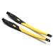 SOODASE Replacement Lens Frame Lenses Legs For Oakley Crosslink Glasses Frame Yellow