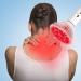 HUSHUI Red Light Therapy Lamp - 18W LED Infrared Heater for Face & Body Relief | Health Care Massage Solution - Buy Online on GoSupps.com
