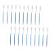 Minkissy 50 pieces disposable toothbrush toothbrushes for adult teeth accessories travel toothbrush disposable tooth accessories comfortable toilet brush soft toilet items travel pp