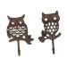 Alipis Wall Hanging Hooks Towel Hooks Coat Hook Door Back Hook Wall Hook Wrought Iron Coat Hanger medium As Shown