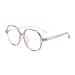 Window glass glasses Women Stomping gaming glasses Computer-and-fatigue blue light filter glasses glasses Women without strength large Z3 coffee unit size