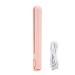 2 in 1 Hair Straightener Ceramic Straightener 3D Floating Plate Hair Flat Iron Easy to Operate Smart Keep Warm Function Lasting Finish for Straightening Hair () Pink
