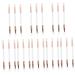 Balacoo 24 Pcs Eye Shadow Brush Heart-shaped Sponge Head Travel