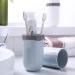 Folpus 3x Portable Travel Toothpaste Toothbrush Holder Cap Case - Blue | International Shipping Available - Buy Online on GoSupps.com