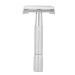 Razor hand razor double edge silver for beard with case beard tool men