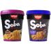 Nissin Soba Classic Pot Noodles Cup Case of 30 | Self Customised Flavours From Wide Range Tastes  - Buy Online on GoSupps.com