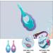 2pcs Silicone Infant Training Toothbrush Set | Soft Bristles & Teething Handle | Baby Toy for Babies/Toddlers Gums - Buy Online on GoSupps.com