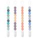 4 Pack Pacifier Clip for Baby Boys Girls Silicone Pacifier Clip Flexible Binky Clips for Baby Gift blue green orange purple